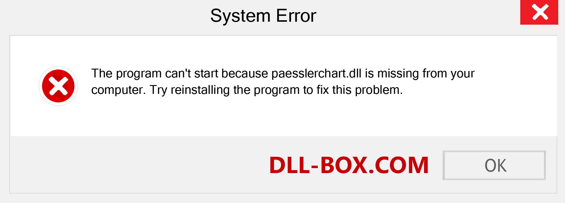  paesslerchart.dll file is missing?. Download for Windows 7, 8, 10 - Fix  paesslerchart dll Missing Error on Windows, photos, images